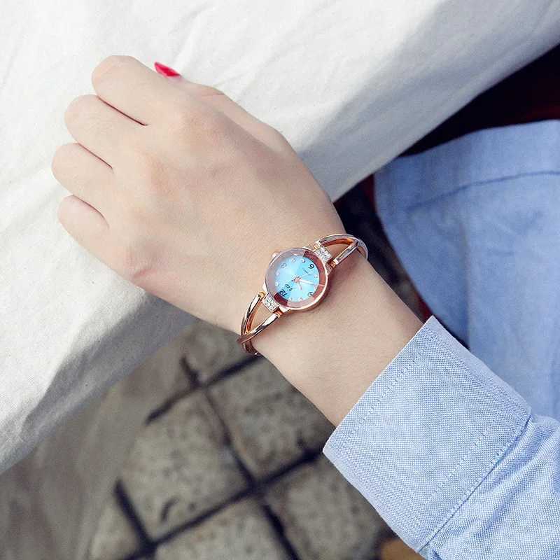 Fashion 2018 JW Watch Luxury rhinestone watch Warm stainless steel quartz bracelet watch Womens dress gold watch relogios X241106