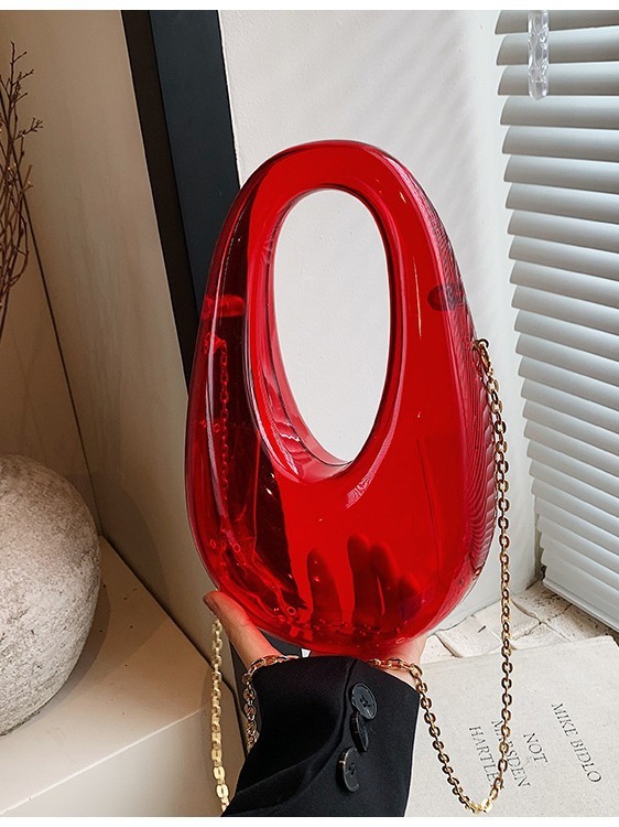 Autumn New Handbag Transparent Color Banquet Crossbody Bag Designer Bags Handbags Women