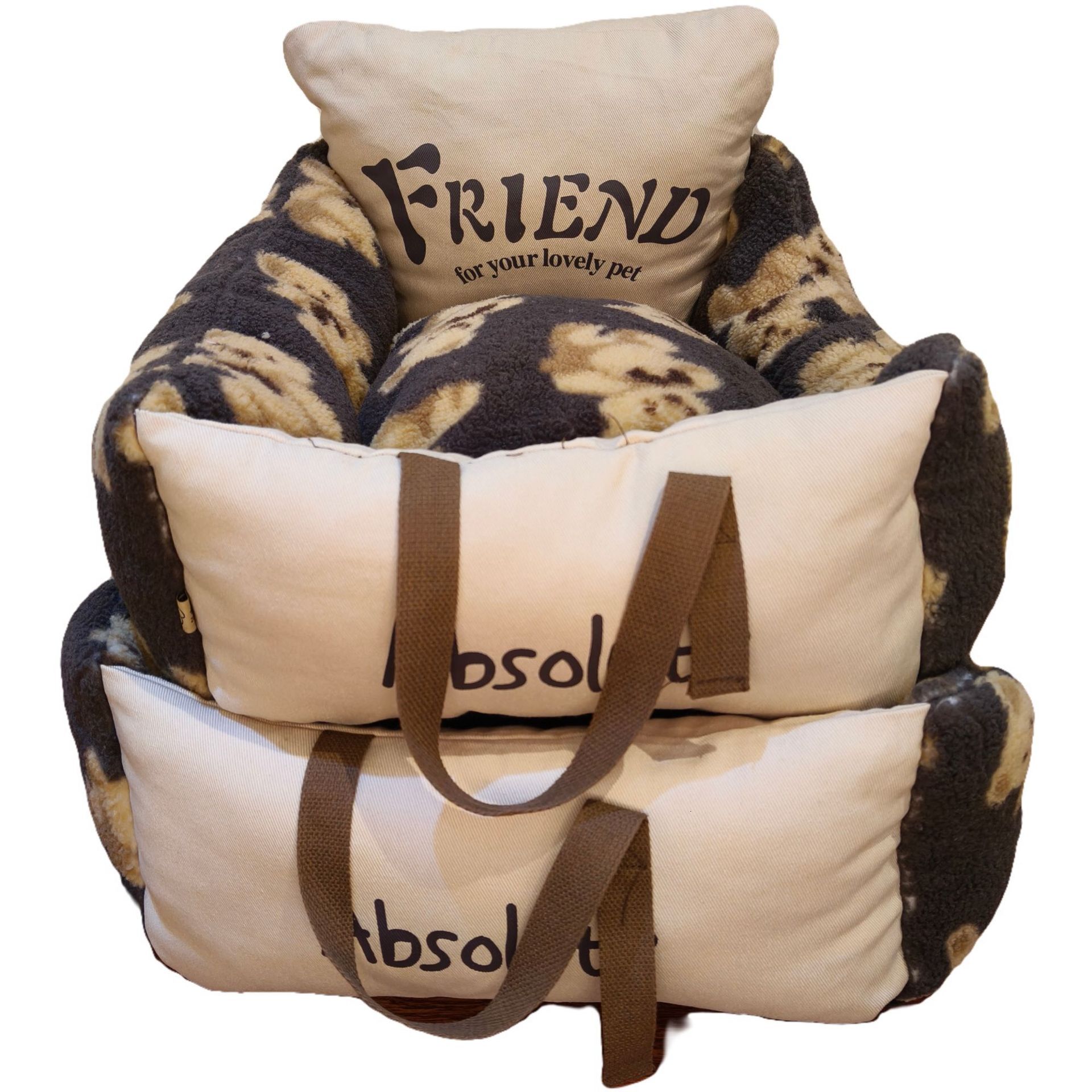 Cat's Nest Dog's Nest Winter Warmth Dog Bed Four Seasons Universal Cotton Nest Mat Pet Bed Small Dog Winter Deep Sleep Thickened 525