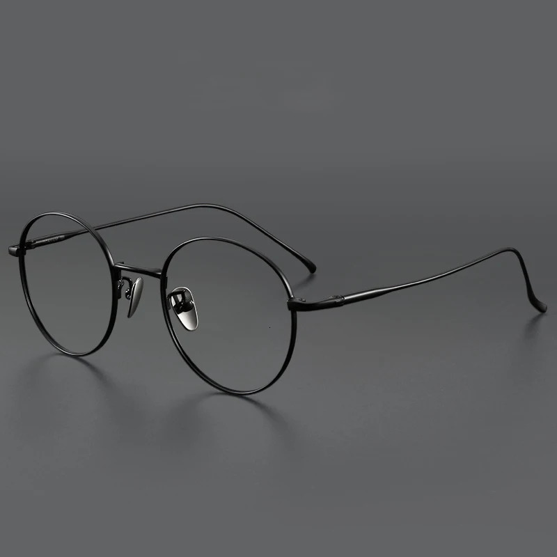 Top Quality Optical Computer Glasses Frames Men Women Ultralight Vintage Round Eyeglass Frame er Eyewear 241105