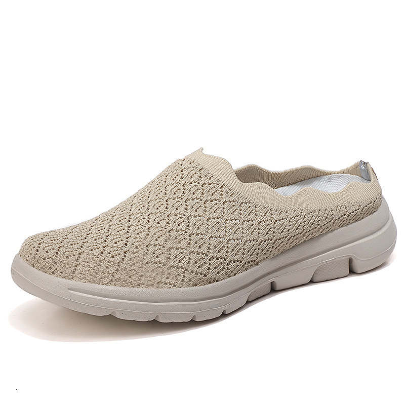 Elderly Friendly Mesh Sandals for Women - Lightweight and Breathable Design, Available in Sizes 41 and 42