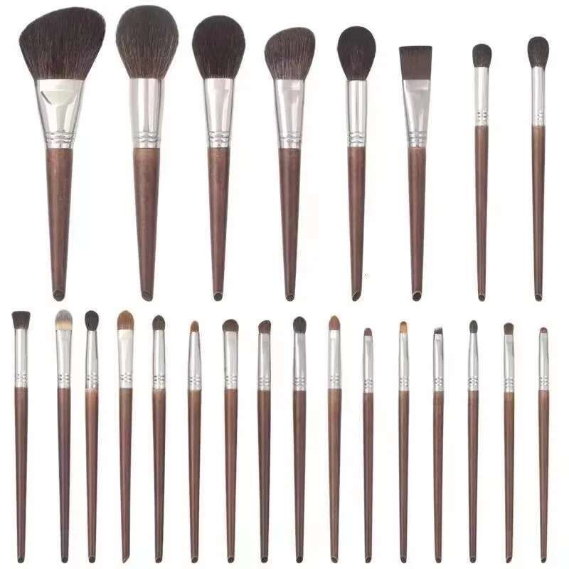 EOEKKY 2024 Set Mascara Brush Series High Quality Animal/Fiber Beauty Pen - Professional Makeup Tools