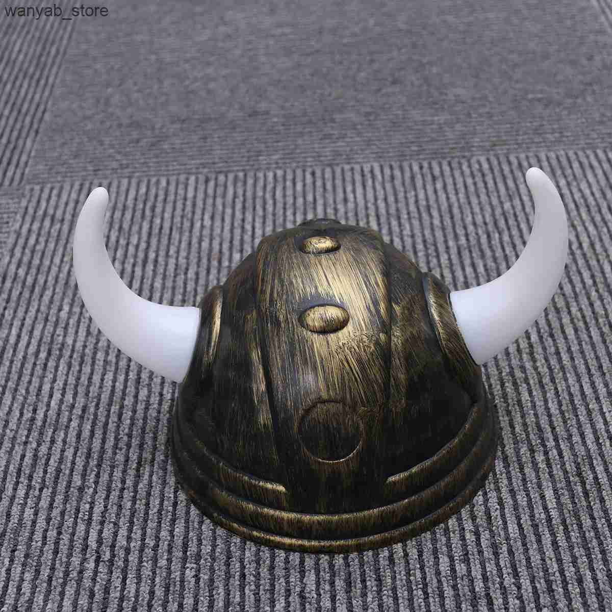 Wide Brim Hats Bucket Hats Santa Hat Cowboy Viking Costume Adult Horn Hats for Halloween Decorate Womens L240910