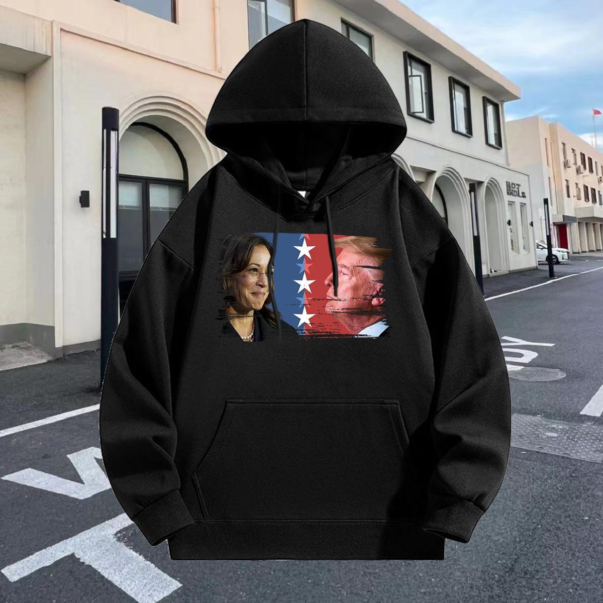 Classic Casual Hoodie For Man Long Sleeve Drawstring TOP Quality Hoodie for Man Woman Street wear Hip Hop Wear Cartoon Printing S-3XL Thick Fleece
