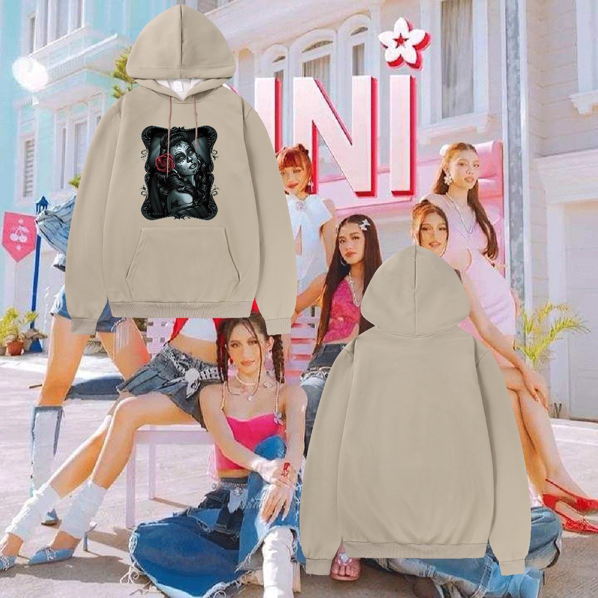 Brand Hoodie Women White Plus Size TOP Quality Women Tops Hoodie Tops Hoody Long Sleeve Soft Anime Printing Street Thick Plush