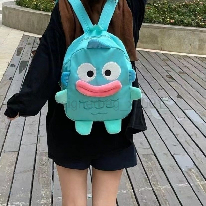 Classic Designer Bag Fashion 10a Top Nikiduncks Woman Bags 2024 Ugly Cute New Large Capacity Clown Fish Backpack Shaoluo