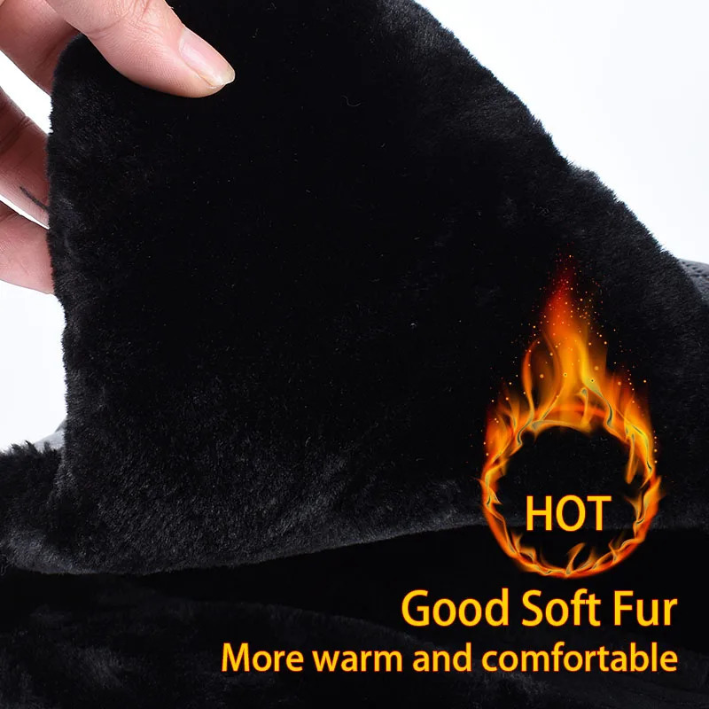 Earflap hat winter hat men autumn black Pu leather hat warm Wusanka Russian faux fur bomber pilot trap hat men 241106
