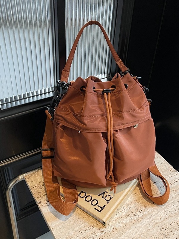 Folding For Women, Fashionable Design, High-end Trend, Bucket Bag, This Year's Popular Single Shoulder Backpack Designer Bags Handbags Women