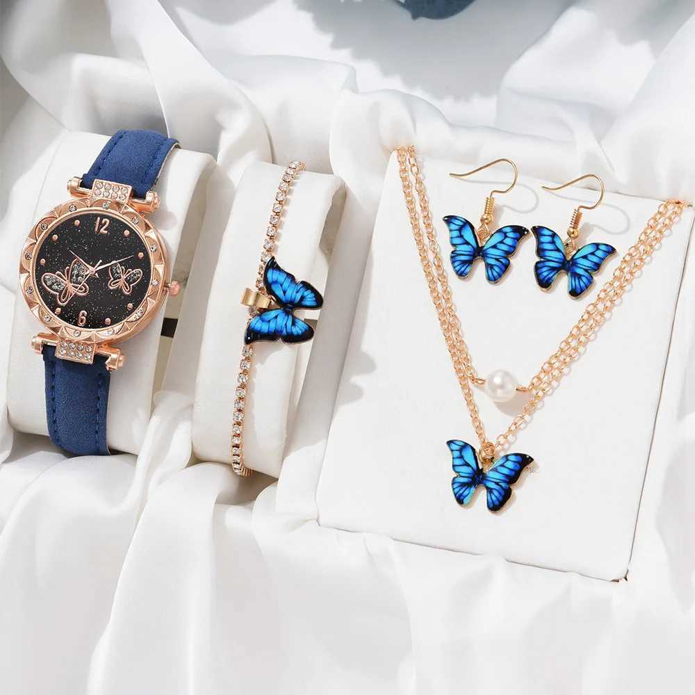 Fem watch dial suitable for Wen 5-piece set Wen quartz watch luxury brand design simple womens watch earrings X241106