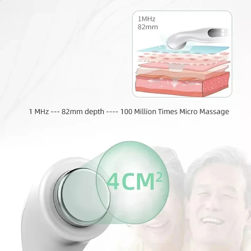 Ultrasonic physical therapy massage equipment for arthritis intensity muscle combination pain relief non pharmacological pain 241105