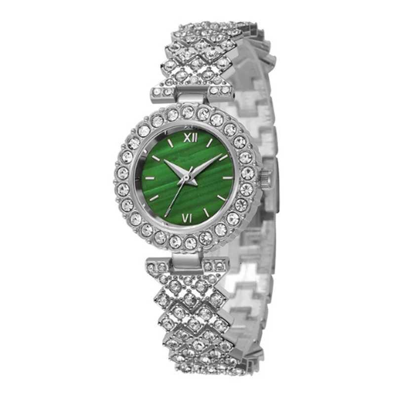 5-piece quartz watch set luxury rhinestone analog watch for women quartz bracelet set clock gift for Reloj Mujer X241106