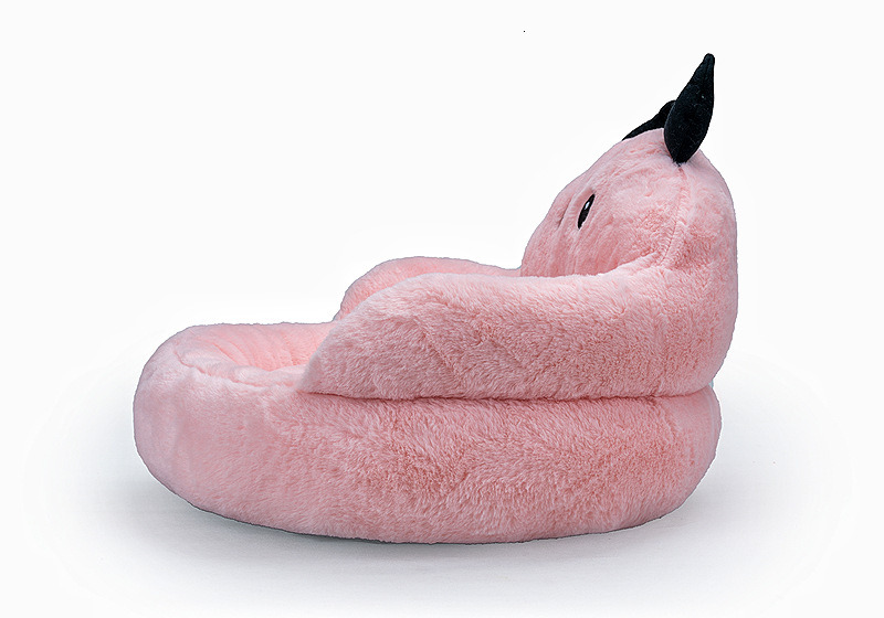 Cross Border Pet Supplies Imitation Rabbit Fur Small Monster Pet Bed Mattress Creative Dog Bed Autumn And Winter Warm Cat Bed 458
