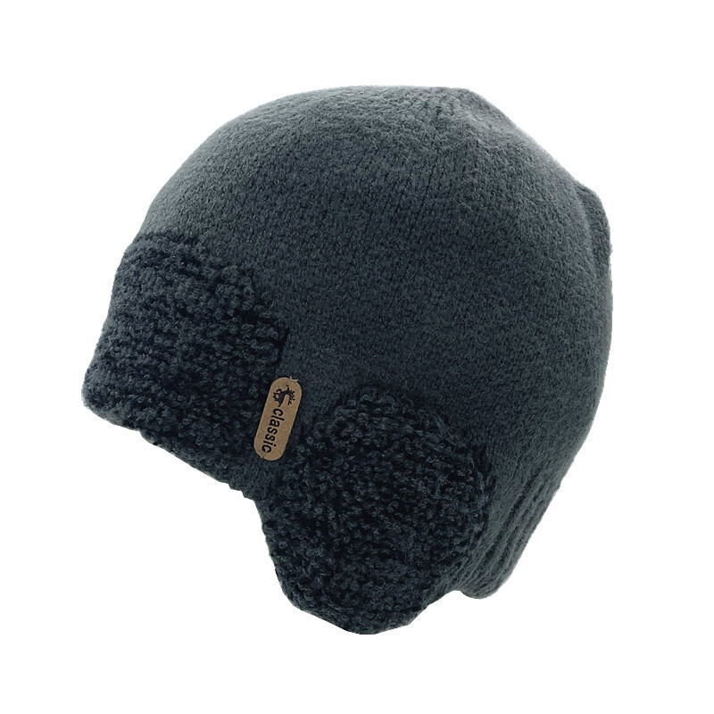High quality design,Winter New Men's Women's Knitted with Ear Protection Cold Protection, Plush and Thick Warmth Cover Hat