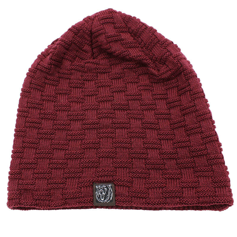 High quality design, Men's women's autumn and winter pullover knitted trendy woolen outdoor warm hats, Baotou pile hats