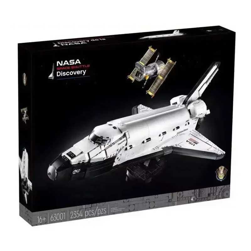 Blocks 2024 New Space Shuttle Discovery Model Building Blocks Toy Pace Space Shuttle Birthday Gift Compatible with 10283Y24110692KP