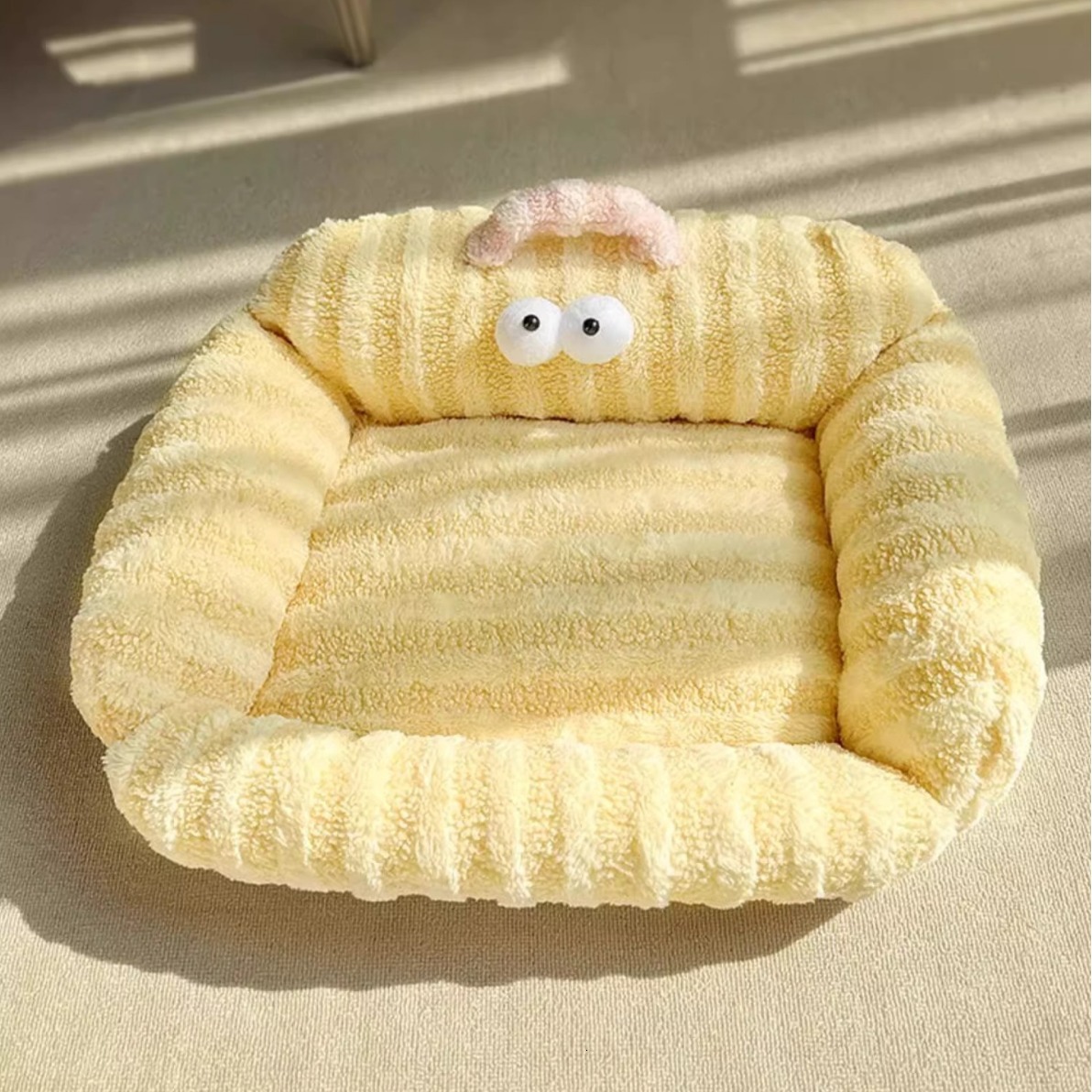 Dog Nest Winter Warm Pet Sofa Small Dog Sleeping Mat Soft Cushion Winter Dog Special Bed Internet Red Cat Nest 59