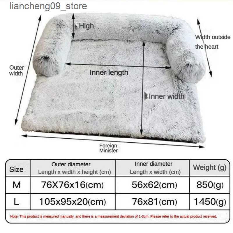 kennels pens Big Dog Bed Pet Accessories Big Dog Pet Bed Project Cushion Products Home Garden L240910