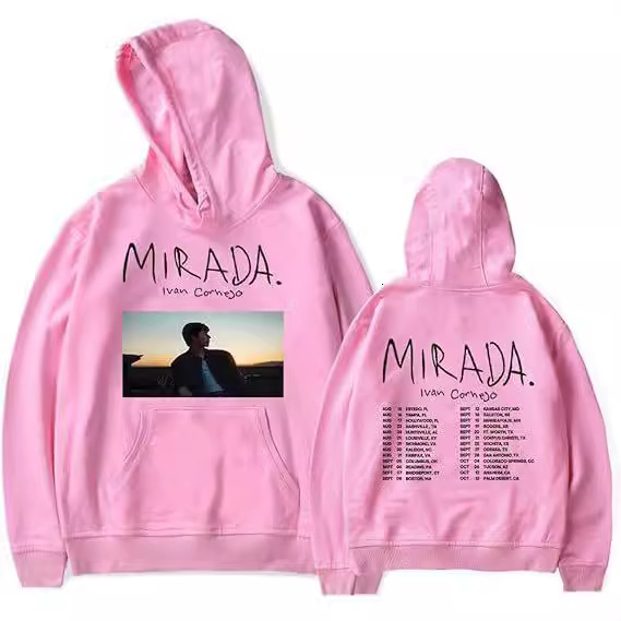 New designer Tour mirada hooded drawstring hoodie, fashionable hoodie, trendy long sleeved oversized T-shirt