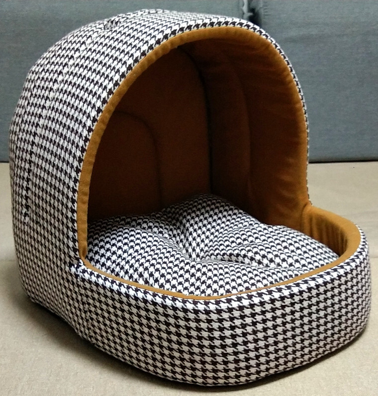 Cat Nest Four Seasons Universal Dog Bed Product Closed Dog Nest Winter And Winter Warm Dog House Cat Villa Pet Mongolian Bag 213