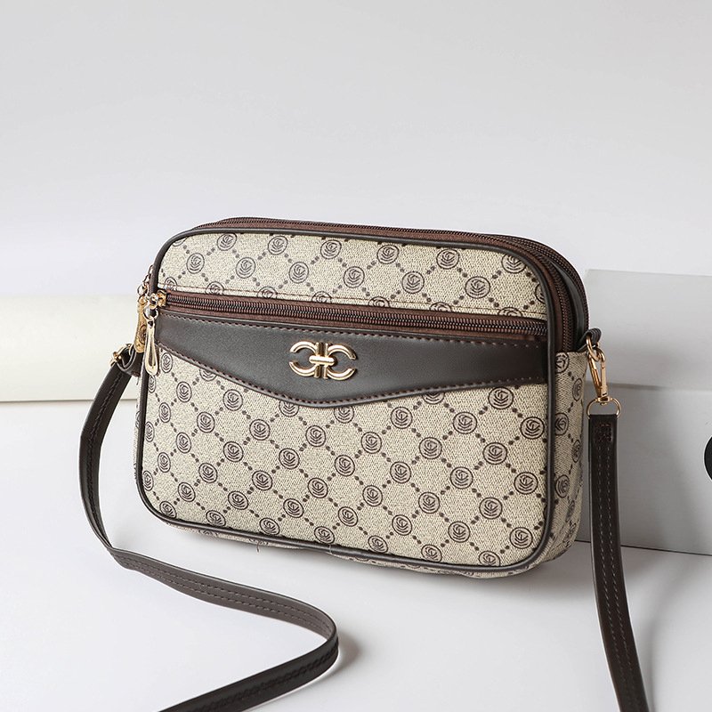 2024 Large Capacity PU Leather Women's Square Handbags Famous Brand Designer Shoulder Cross Body Bags Female Big Handbag V9pG#
