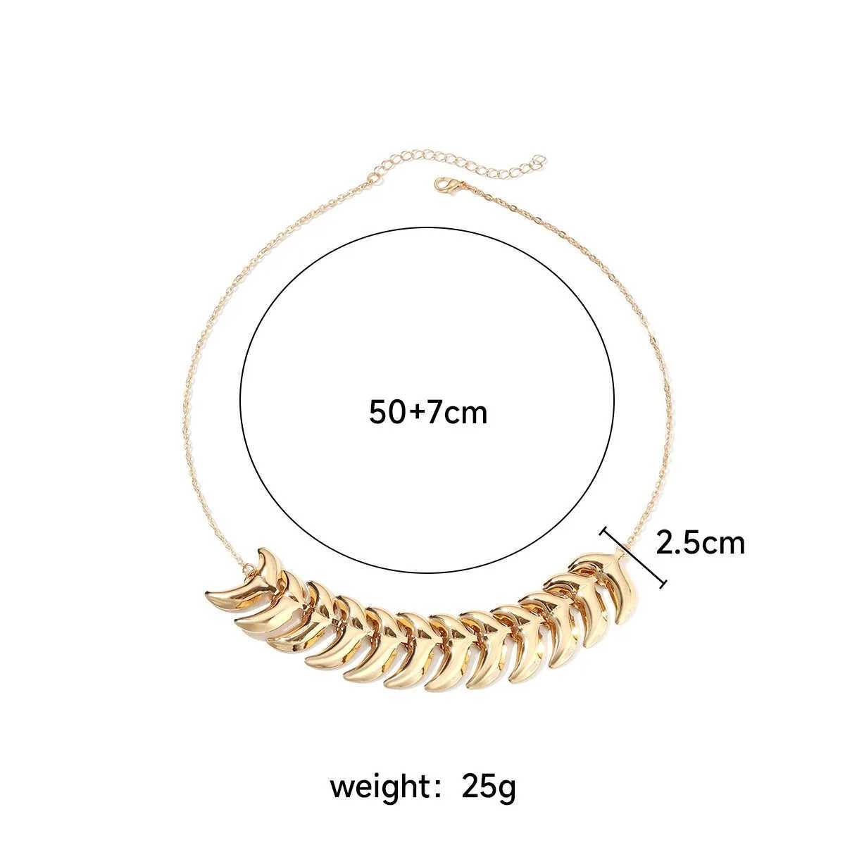 Fashion and Minimalist Jewelry Niche Design Metal Leaves Fashion and Paradigm Necklaces and Bracelets Cbination X241106