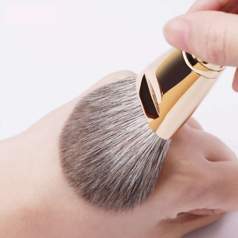 Mydestiny- 9Pcs Professional Makeup Rosewood High Grade Brush Set Soft Animal Fox Squirrel Goat Hair
