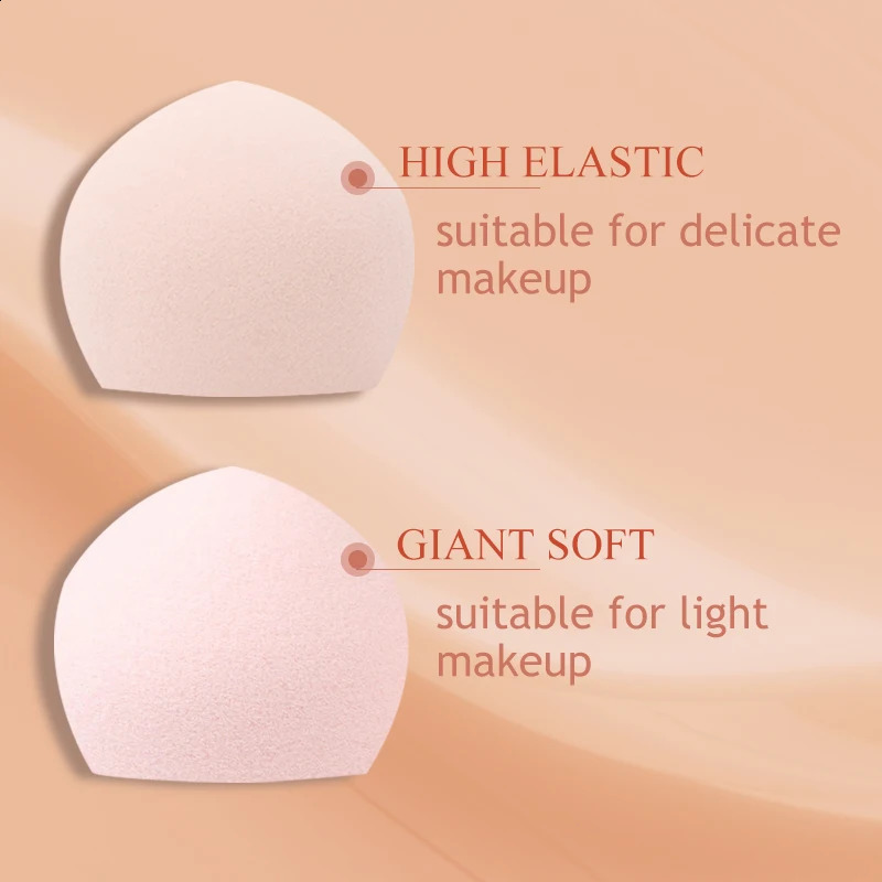 50 pieces of customized printed name cherry Darling Peach Steam Bread Beauty Egg Powder Bubble Makeup Sponge Beauty Tool Gift 241105
