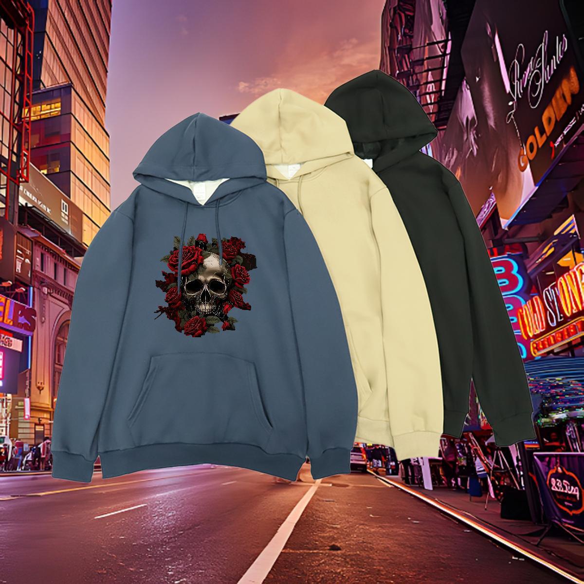 Designer Fashion Womens Hoodie Cartoon Print Classic Hoodie for Man Woman Top Hoody Breathable Soft High Street Hip Hop Cotton 350g