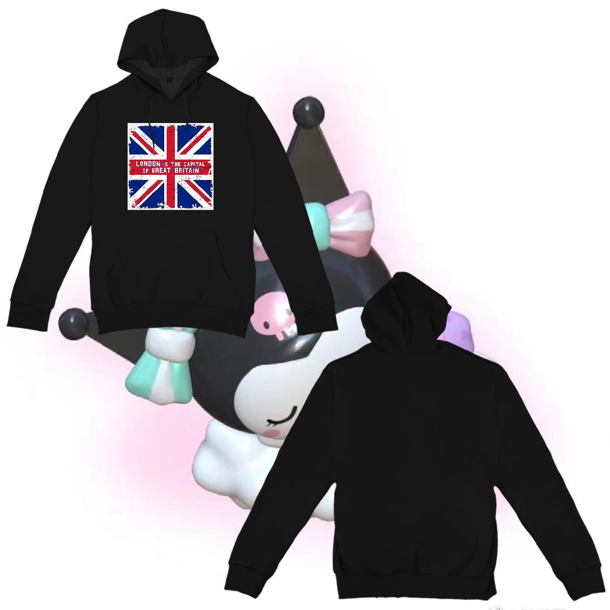 Factory Direct Women's Hoodie Hooded Collar Long Sleeves Brand Women Tops Hoodie DIY Anime Top Pullover Hoodie Cotton 350g Beach
