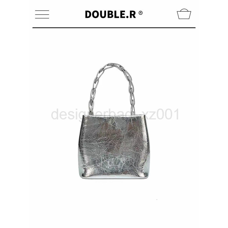 Fashion Classic Bag Designer 10a Top Nikiduncks Woman Handbagevening Bags Atmosphere Silver Soft Leather Handmade Bucket for Women 202