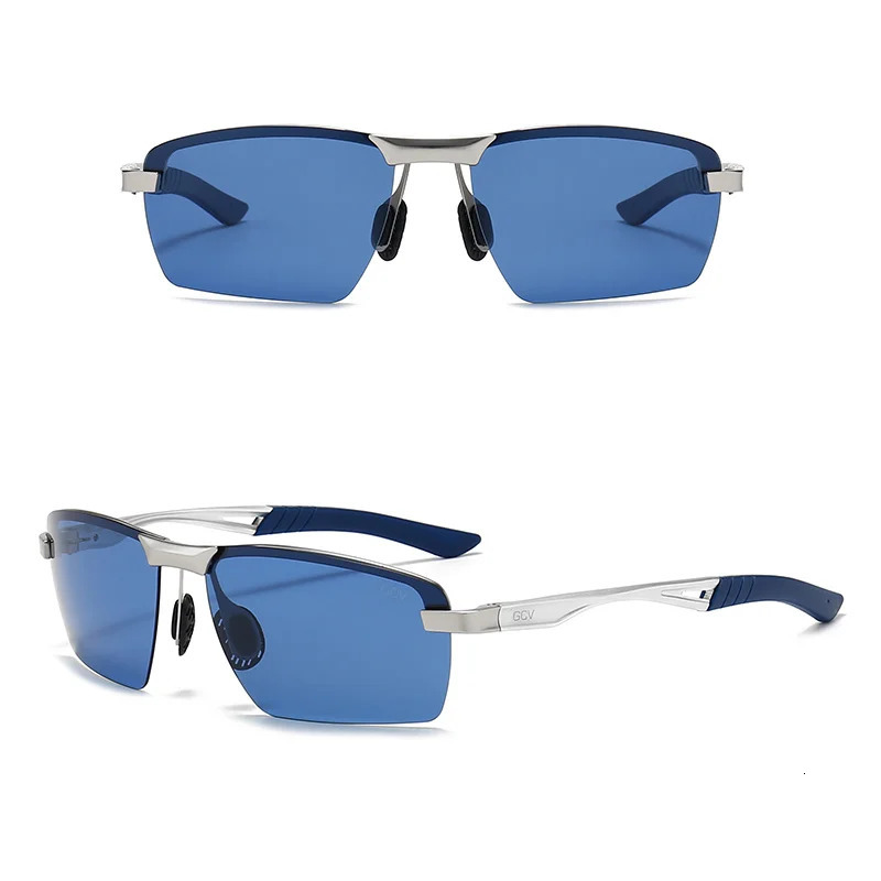 GCV Ultralight Frame Polarized Sunglasses Glasses Mens Fashion Sports Style Driving Fishing Mens Outdoor Travel UV Goggles 241106