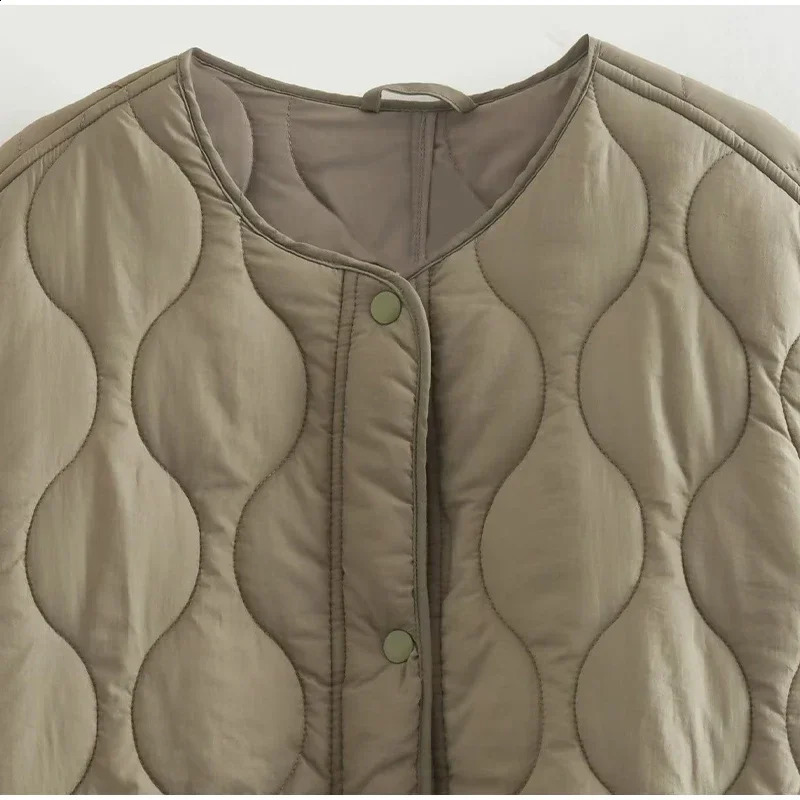Womens Quilted Jacket Lightweight Outerwear Ladies Fashion Coat Chic Autumn Style