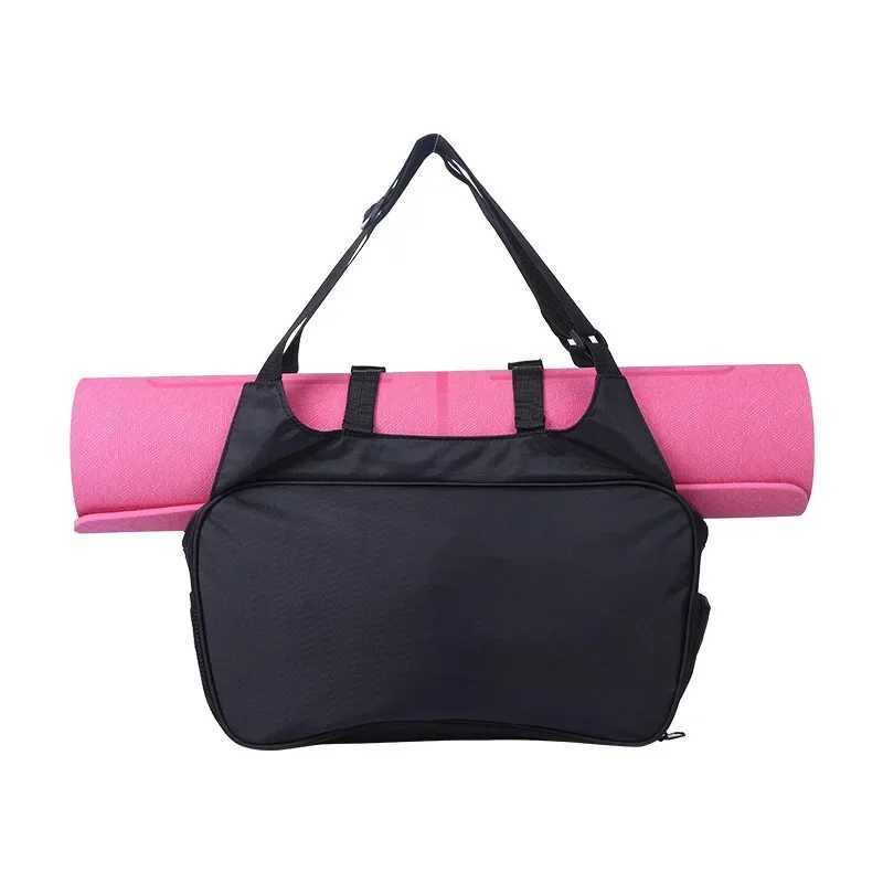 Gym Yoga Mat Handbag Fashion Color Matching Large-acity Travel Bag Adjustab Shoulder Strap Outdoor Sports Crossbody BagXJ241106