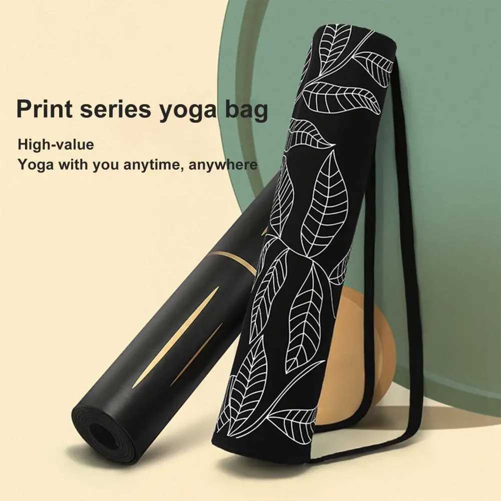 Large acity af Print Sports Yoga Bag Polyester Cotton Canvas Gym Bag Sports Travel Duffel Bags for Yoga FitnXJ241106