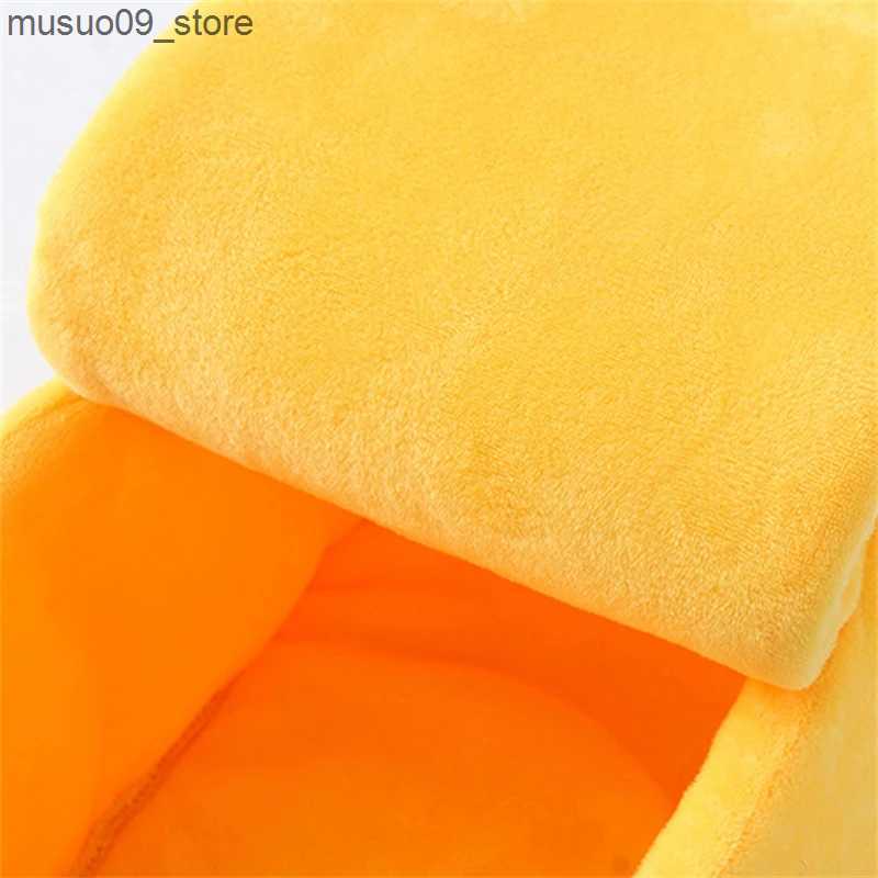 kennels pens Puppy bed cat bed pet sofa comfortable and washable cute banana shaped puppy bed pet bed L240910