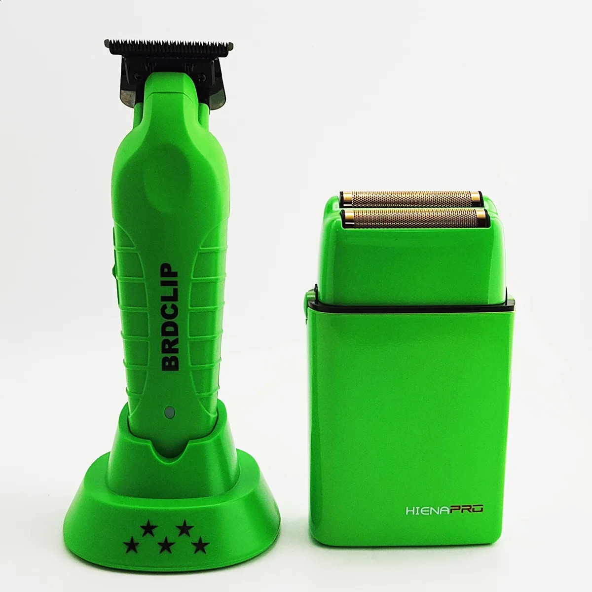 BRDCLIP high-power professional hairdresser 2PC set 8000rpm shaver carving salon hair trimmer ceramic blade trimming machine 241105