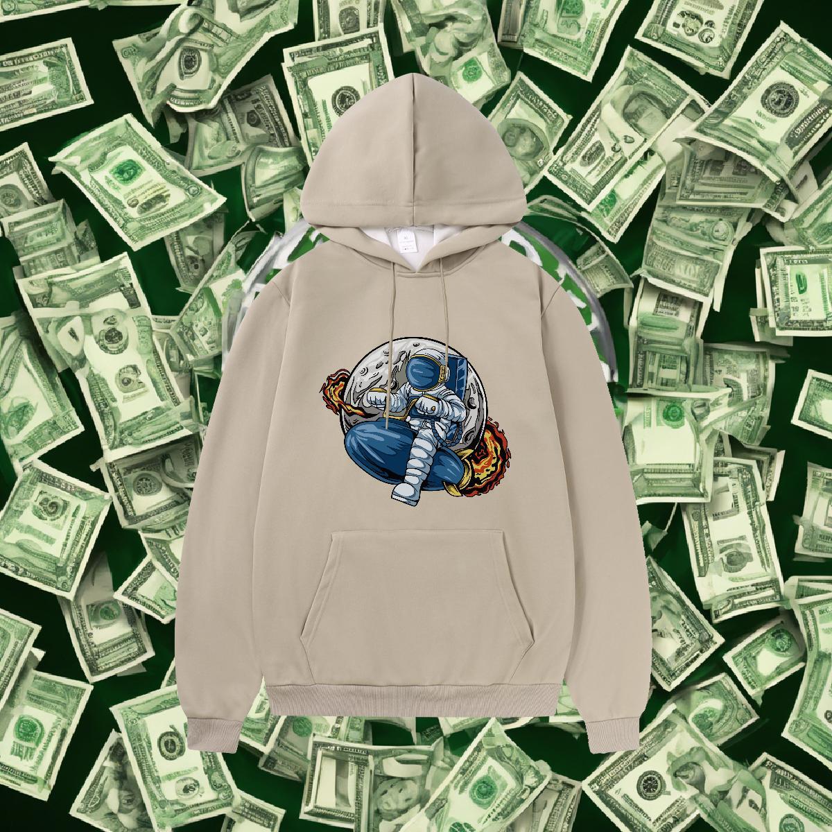 Classic Casual Hoodie For Man Breathable Long Sleeve Unisex Hoodie Pullover Custom Cartoon Tops Hoodie Daily Wear Warm Fleece