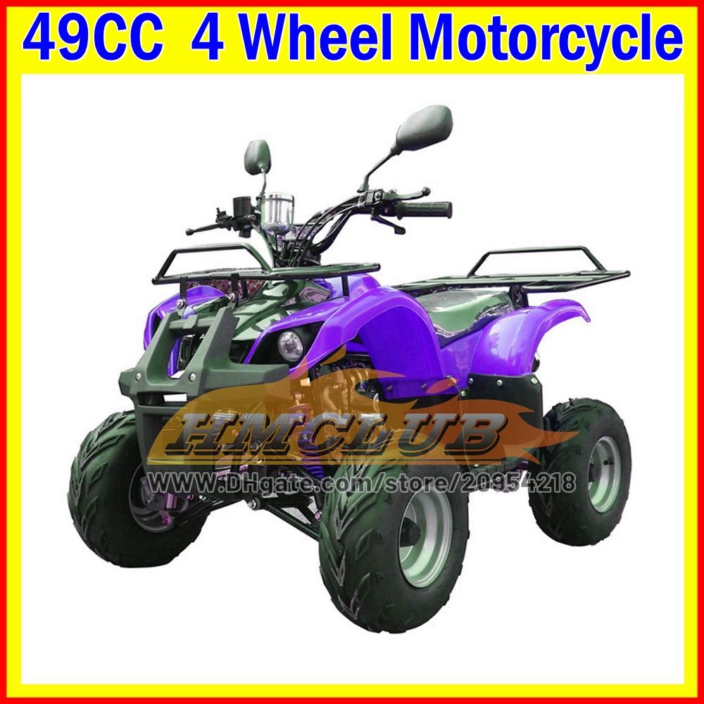 Kids Adult ATV UTV MOTO 50CC 2 Stroke Motorbike Cool Nice Fashionable Popular Fashion Four Wheel Racing MOTO Trail Bike ATV OFF Road Gasoline Motorcyc