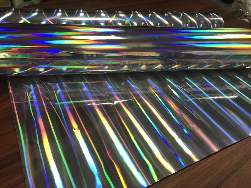 Free Sample Hot Hologram Rainbow Pattern Cold Stamping Foil For Packaging Decoration