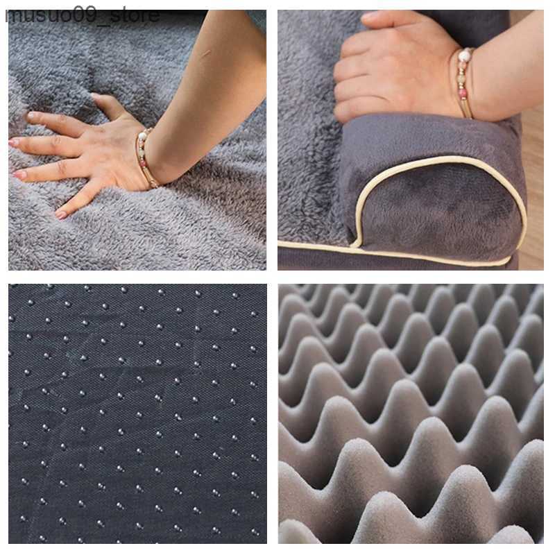 kennels pens Winter Warm Pet Bed for Small and Medium sized Dogs 3D Sponge Pet Sleep Mat Detachable Puppy Bed Dog Accessories L240910
