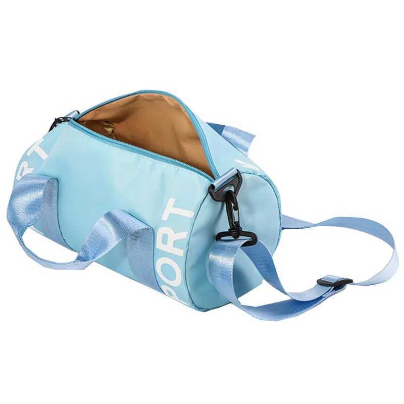 Sports Bags Travel Childrens Fitn Luggage Small Nylon Training Workout Packing Weekend Shoulder Bolsas For Kids Gym HandbagXJ241106