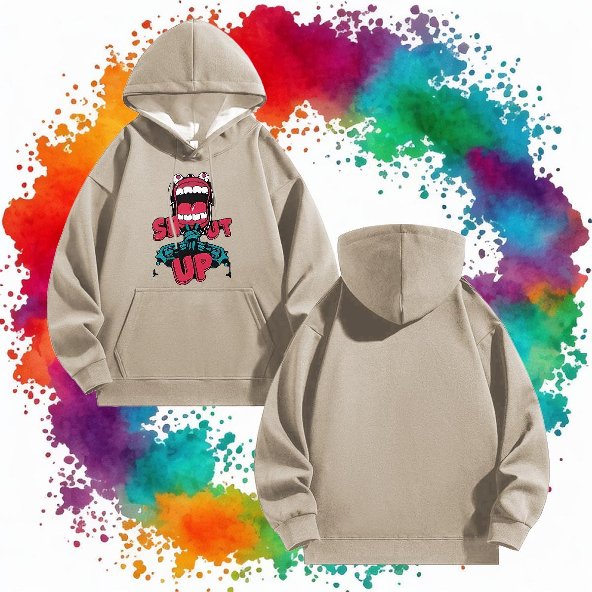 2024 Autumn Winter Hoodie Breathable Soft Cool Design Mens Hoodie DIY Wear Autumn Winter Casual Tech Fleece