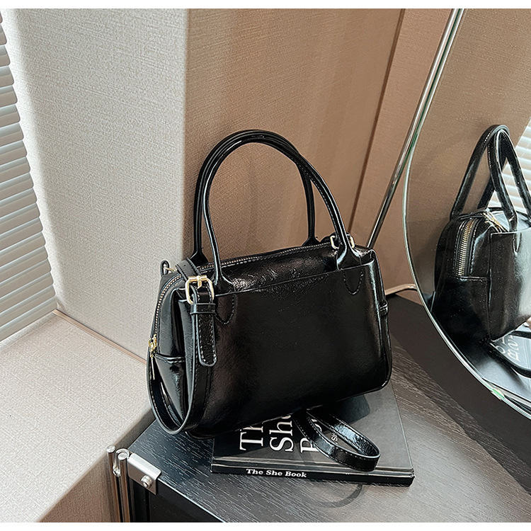 New Versatile Women's Cross Single Shoulder Handheld Fashion Soft Leather Small Square Bag Designer Bags Handbags Women
