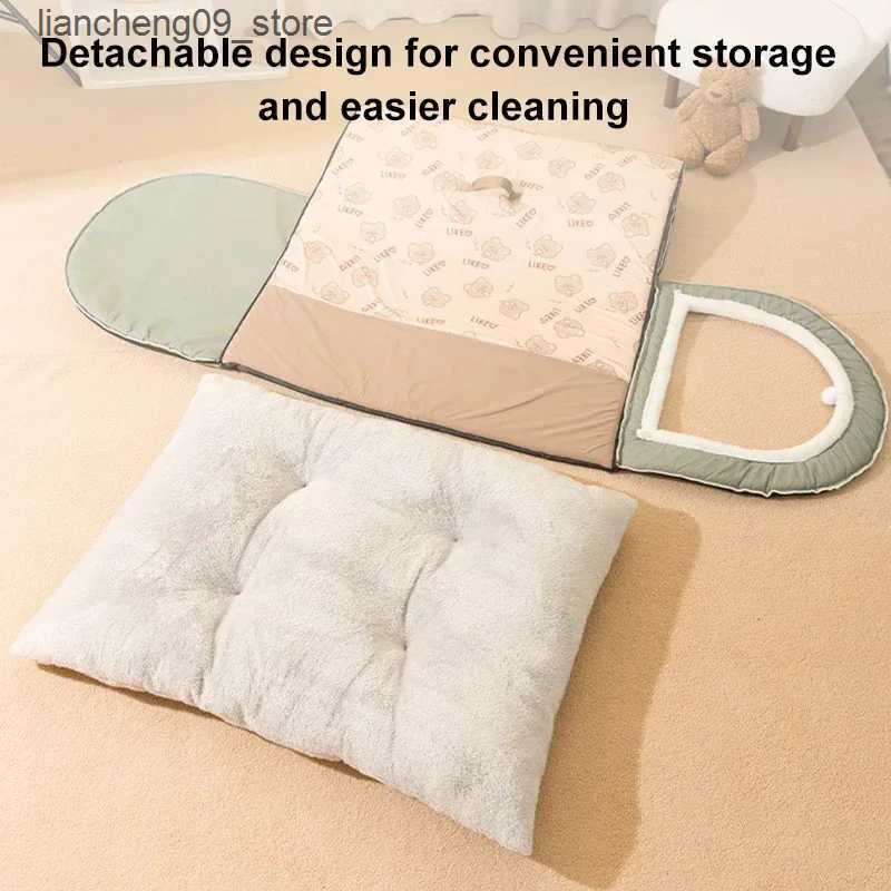 kennels pens Winter dog house warm dog house mat detachable and washable dog bed nest deep sleep tent for medium-sized and large dog house dog supplie