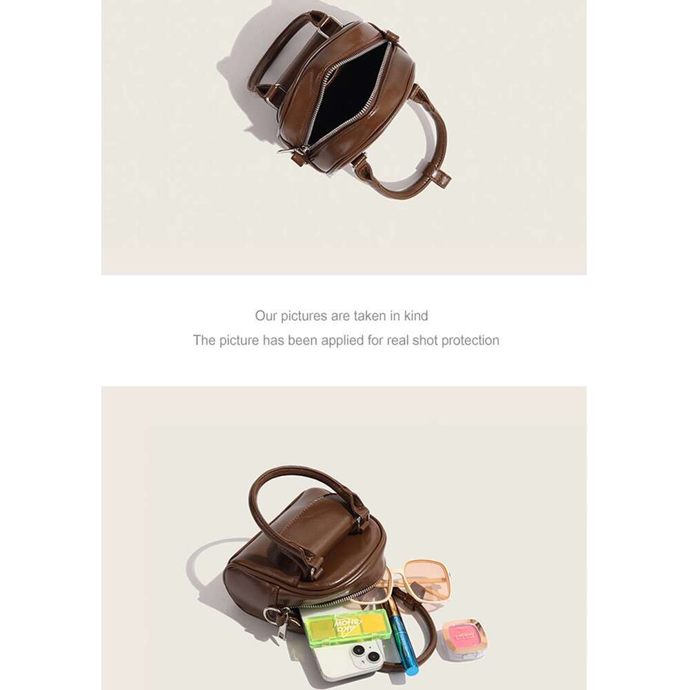 Designer Bag Korean Niche Design Handbag 2024 New Western-Style Commuting Handbag Retro Fashion Crossbody Shell Bag For Women