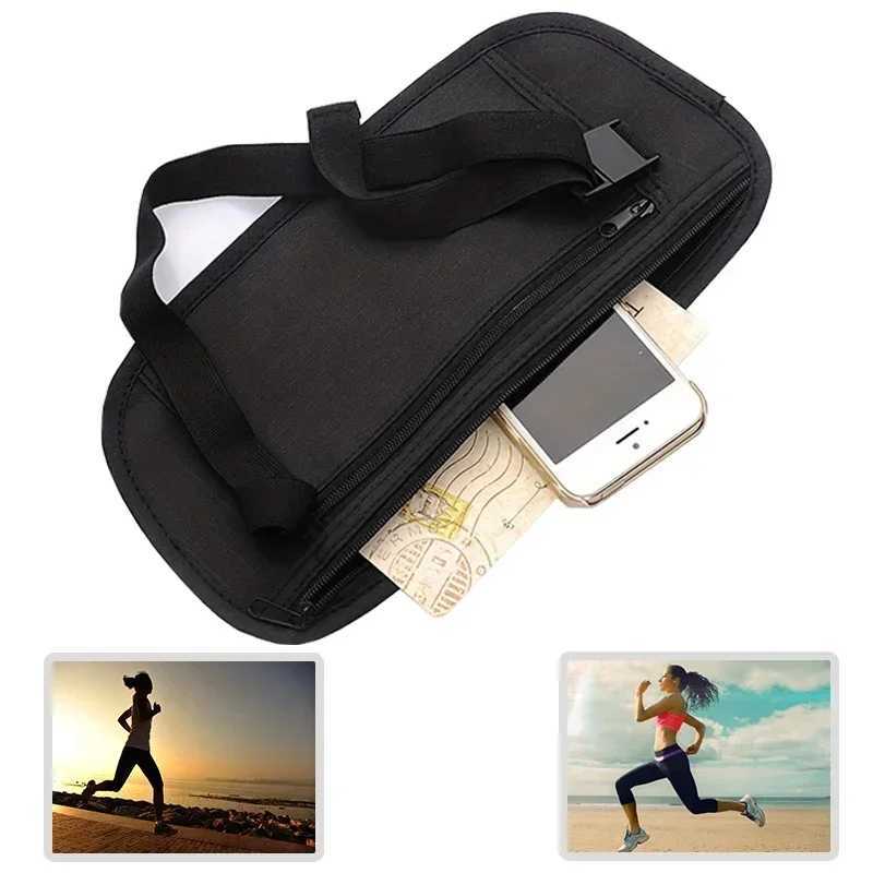 Invisib Travel Waist Packs Waist Pouch for Passport Money Belt Bag Hidden Security Walt Gifts waist bag belt bag runningXJ241106
