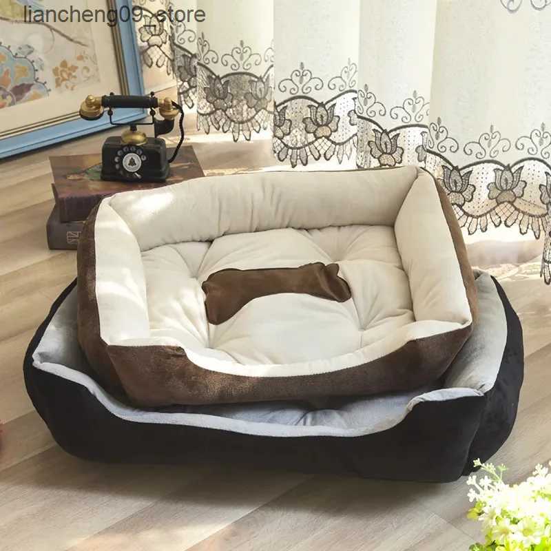 kennels pens Soft cat puppy sofa bed sleeping bag large dog bed small house padded cat bed padded pet products L240910