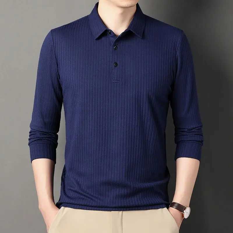 Strtwear Fashion Mens Long Sve Shirt Spring and Autumn New Basic Business Mens Korean Loose Casual Top W241106