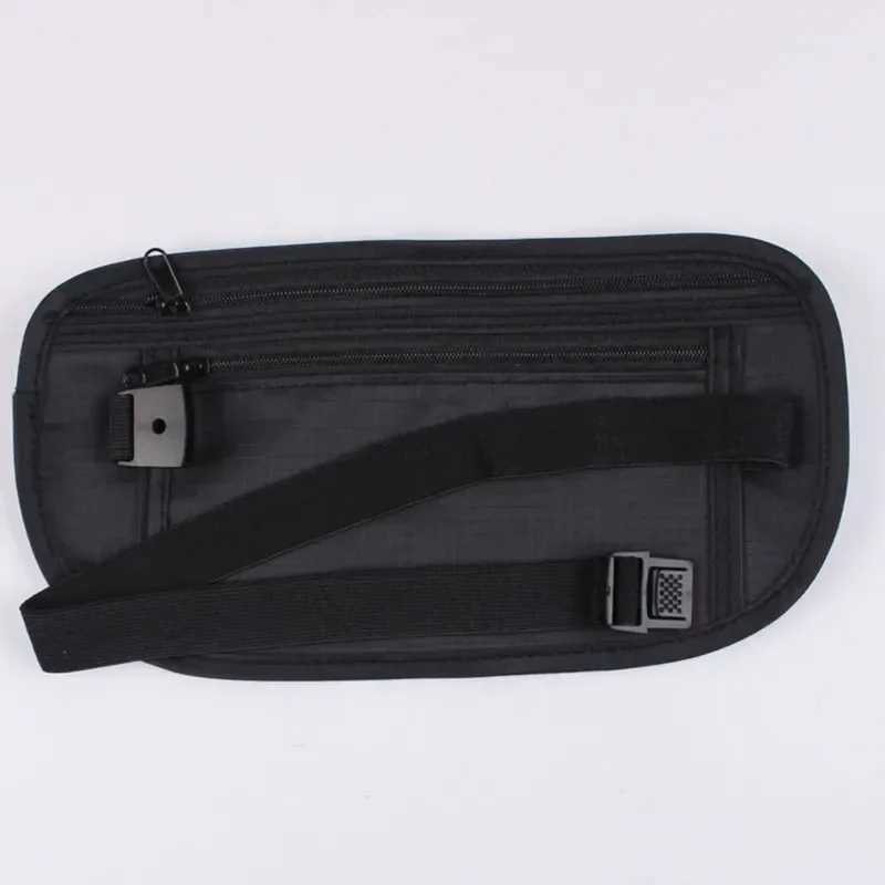 Invisib Travel Waist Packs Waist Pouch for Passport Money Belt Bag Hidden Security Walt Gifts waist bag belt bag runningXJ241106