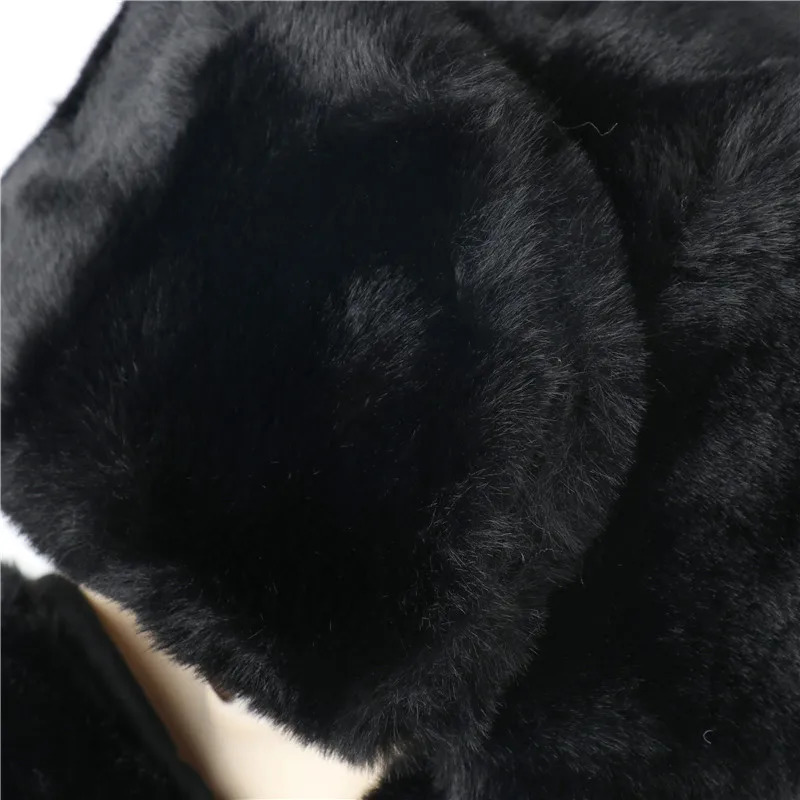 Trap hat Cavalry earmuffs Winter hat Ushanka Eskimo bomber Russian hat Windproof face mask Hunting bike 241106